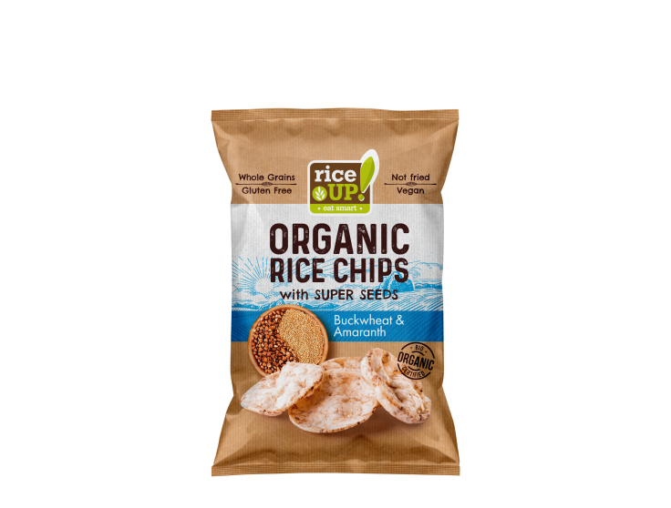 Ram Chip Rice Whole Grain Rice Chips Buckwheat & Amaranth | RiceUP! | 24 items per ...