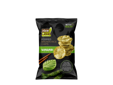 Whole Grain Rice Chips Wasabi
