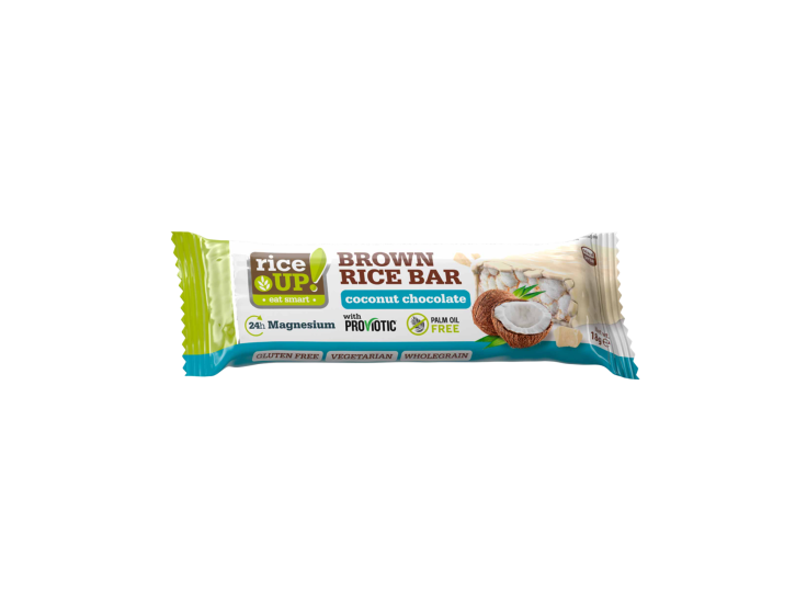 Coco Rice Bar Brown Rice Bar White Chocolate Coconut | RiceUP! | 20 items per pack ...