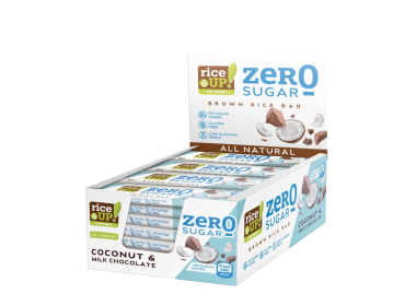 Zero Sugar Brown Rice Bar Coconut & Milk Chocolate