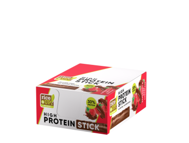 Protein Stick Raspberry & Dark Choco