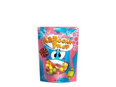 KaBoom Drop Freeze Dried Candy, Skittles (Chewy Dragee)