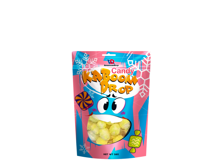 KaBoom Drop Freeze Dried Candy, Lemonhead | AMERICAN DROP