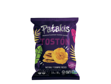 Premium Plantain Toston Chips, Salted