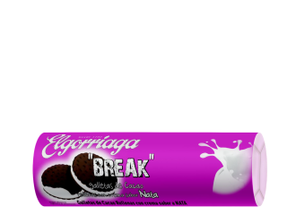 Elgorriaga "Break" Cocoa Biscuit with Milk Cream Filling