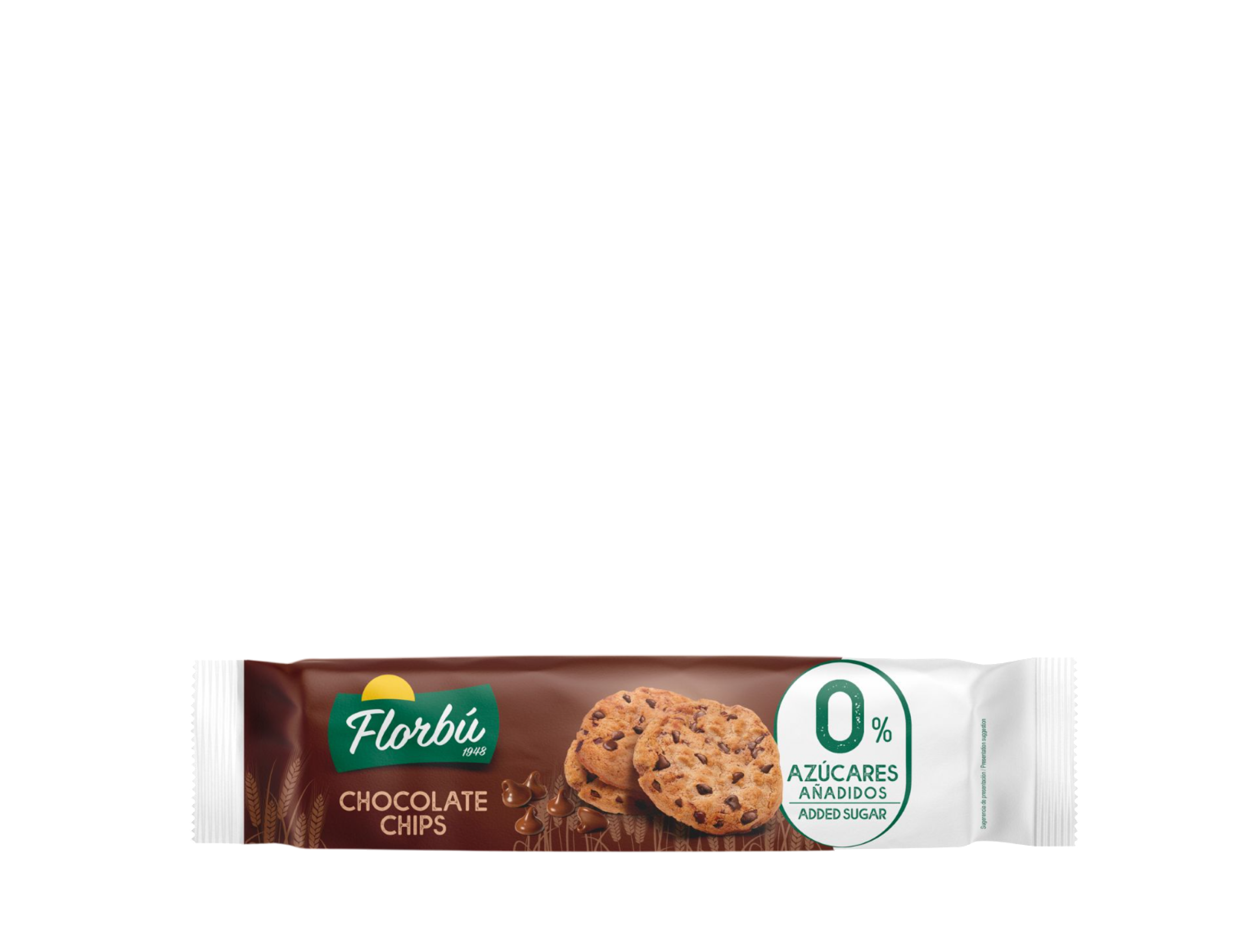 Chocolate Chip Cookies, 0% added sugar | Florbu | 6 items