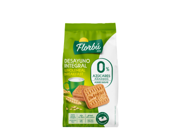 Wholemeal breakfast biscuit, 0% added sugar