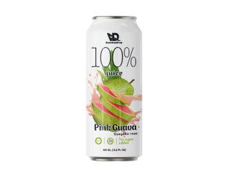 100% Pink Guava juice, no pulp