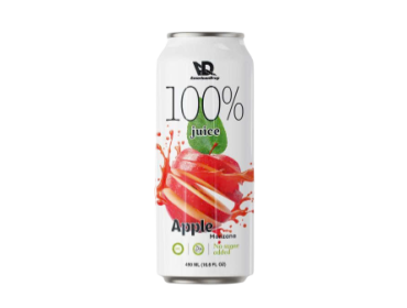 100% Apple juice, no pulp