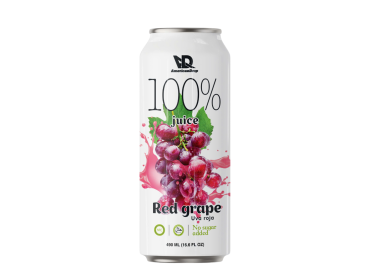 100% Red Grape juice, no pulp