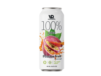 100% Passion Fruit juice, no pulp