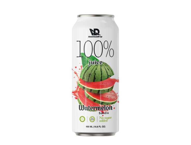 100% Watermelon juice, no pulp | AMERICAN DROP | 24 items per pack