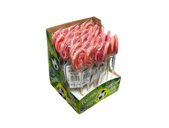 Spiral Lolly Football Candy