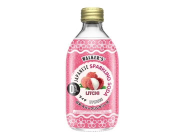 Japanese Sparkling Soda Lychee (Zero Sugar)