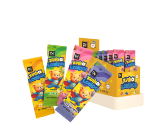 100% Xylitol Lollipop Mixed Fruit