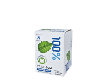 100% Xylitol Chewing Gum Peppermint (Pouch)