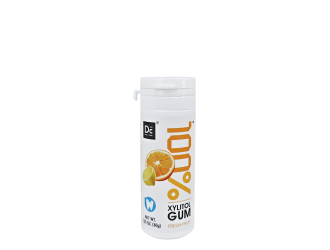 100% Xylitol Chewing Gum Fresh Fruit (Tube)