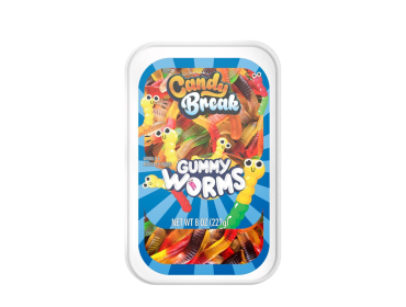 Gummy Worms Tub