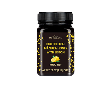Multifloral Manuka Honey with Lemon MGO50+