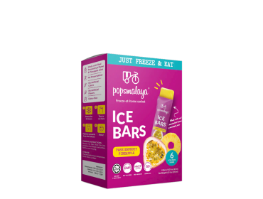 Popsmalaya Ice Bars, Passionfruit Pineapple