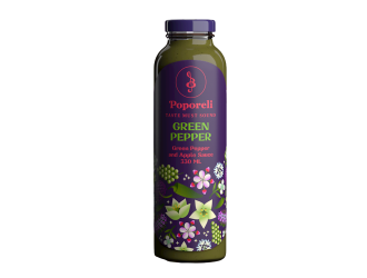 Poporeli, Green Chili Pepper & Apple Sauce