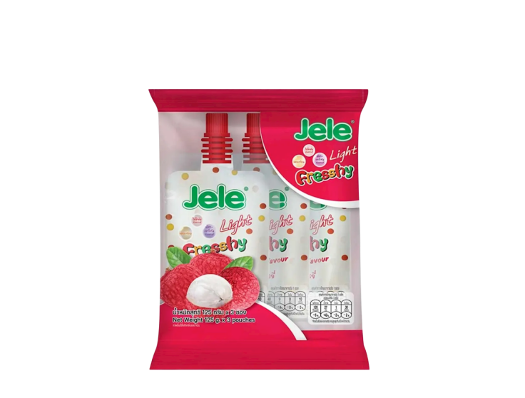 Jele Fresshy Light, Lychee | Jele | 36 items per pack | Prestige