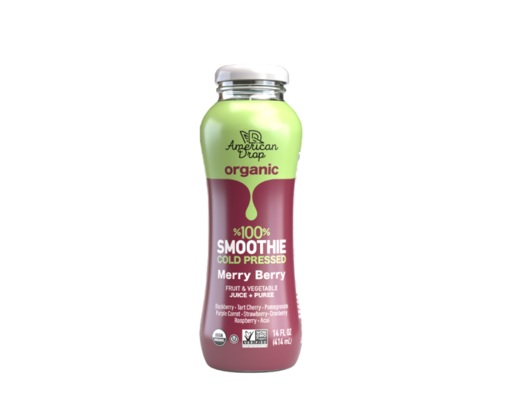 Organic Smoothie Merry Berry | AMERICAN DROP | 12 items per pack