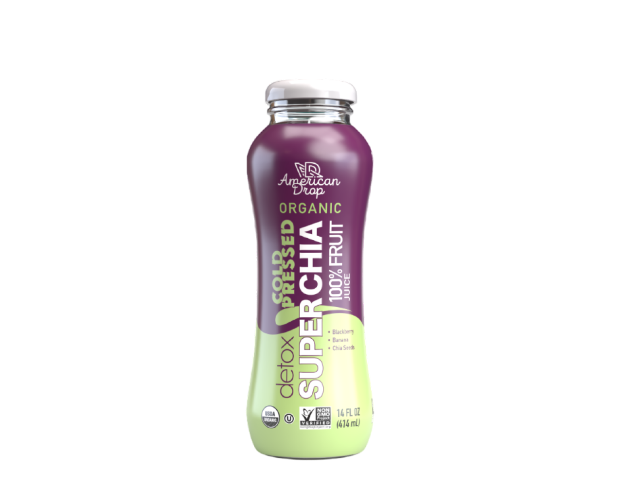 Organic Smoothie Super Chia | AMERICAN DROP | 12 items per pack