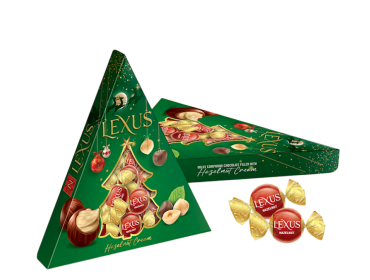 WITH HAZELNUT CREAM LEXUS BOX