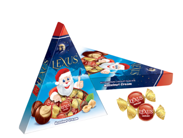WITH HAZELNUT CREAM LEXUS SANTA CLAUS
