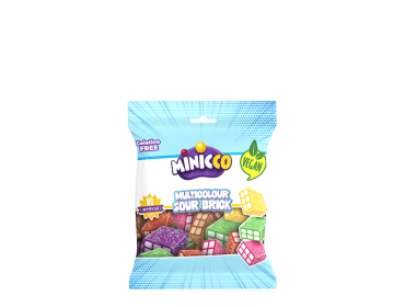 VEGAN MULTICOLOUR MULTIFAVOUR SOUR BRICKS