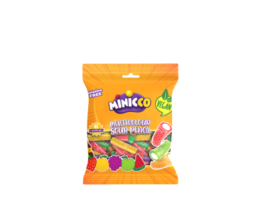 VEGAN MULTICOLOUR MULTIFAVOUR SOUR PENCILS