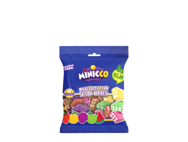VEGAN MULTICOLOUR MULTIFAVOUR SOUR BRICKS