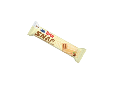 Snap Large Hazelnut Cream Wafer Bar with WHITE Choco