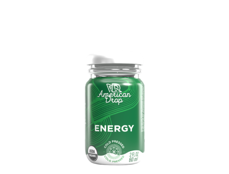 Organic ENERGY Shot | AMERICAN DROP | 12 items per pack | Prestige Concept