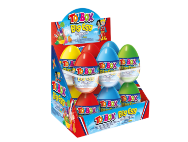 BİG EGG (LOLLIPOP+TOYS+GUM+TATTOO)