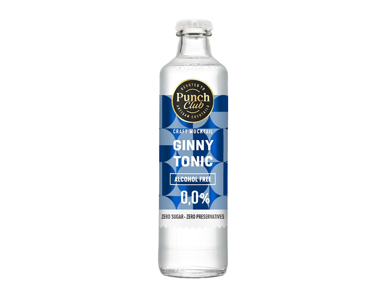 Craft Mocktail GINNY TONIC ZERO SUGAR (0,0% vol) | Punch Club | 12