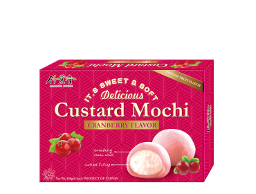 CUSTARD MOCHI Cranberry Flavor