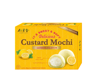 CUSTARD MOCHI Lemon Flavor