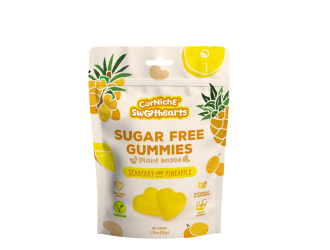 Corniche Sweethearts Sugar Free Gummies SEABERRY and PINEAPPLE