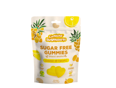 Corniche Sweethearts Sugar Free Gummies SEABERRY and PINEAPPLE