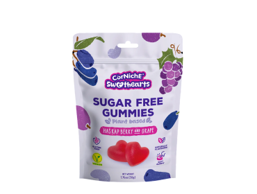 Corniche Sweethearts Sugar Free Gummies HASKAP BERRY & GRAPE