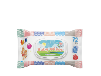 Whiteday 72 pcs Wet Wipes Cute Bear