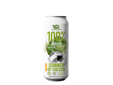 100% SOURSOP juice NO PULP SUMMER OF SOCCER