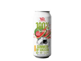 100% WATERMELON juice NO PULP SUMMER OF SOCCER
