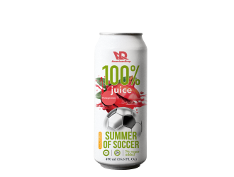 100% POMEGRANATE juice NO PULP SUMMER OF SOCCER