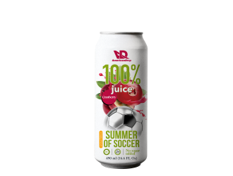 100% CRANBERRY juice NO PULP SUMMER OF SOCCER
